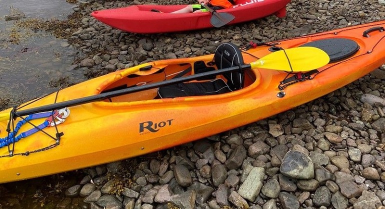 sea kayak touring