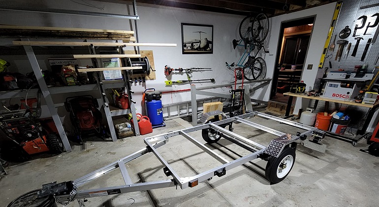 kayak hitch trailer