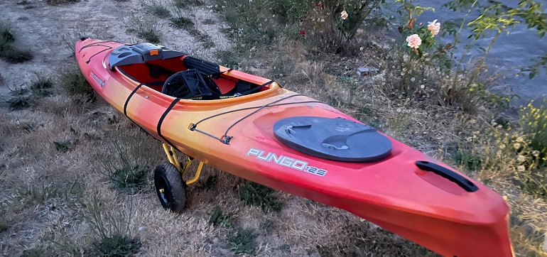 double kayak cart