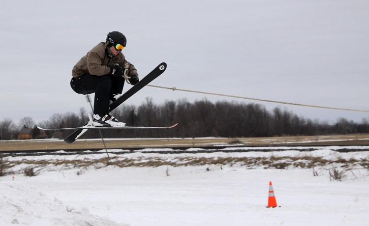 skiing jumps