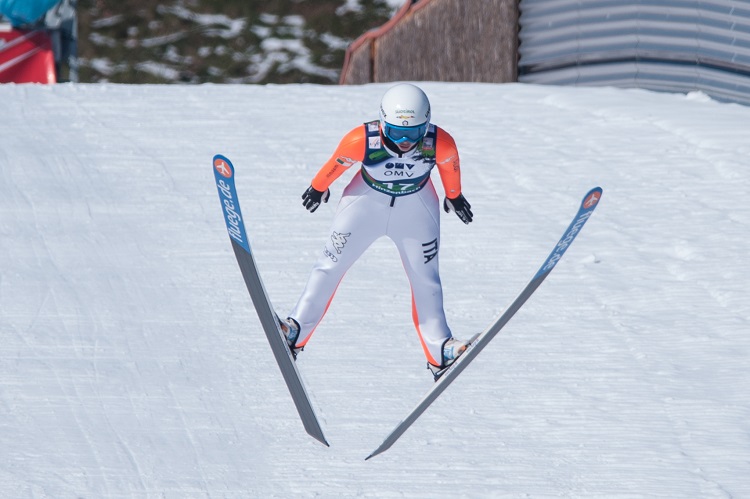 wie man Skispringen kann