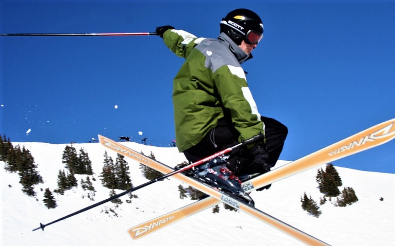 skiing jump