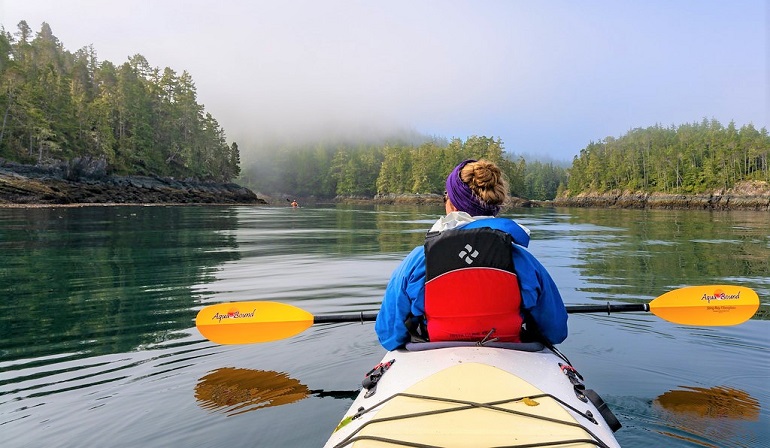 kayak sea